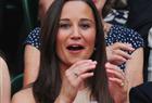 Pippa Middleton reacts as she watches the Gentlemen’s Singles semi-final match between Andy Murray of Great Britain and Jerzy Janowicz of Poland on day eleven of the Wimbledon Lawn Tennis Championships at the All England Lawn Tennis and Croquet Club on July 5, 2013 in London, England.